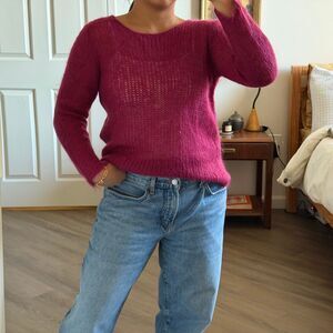 Mohair lightweight sweater